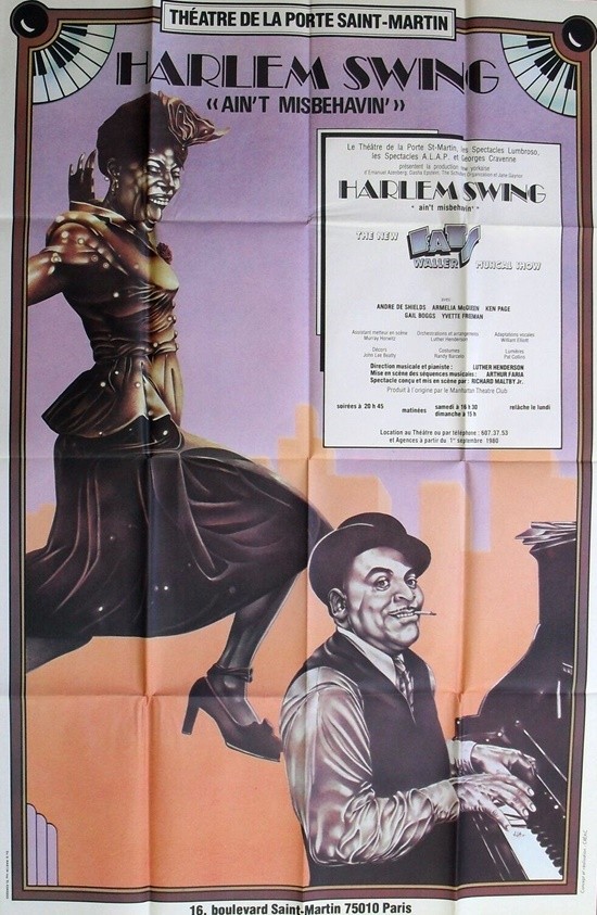 Harlem swing Fats Waller.100x150