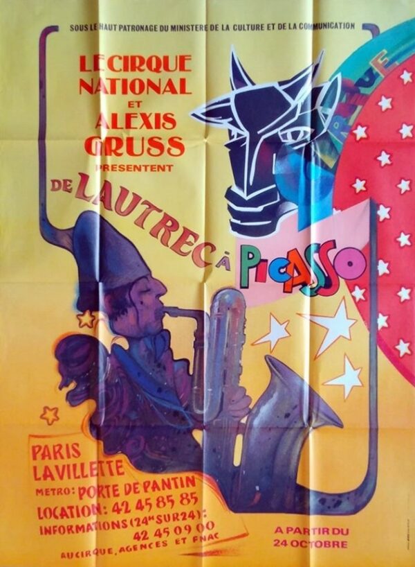 Cirque national Alexis Gruss de Lautrec à Picasso.120x160