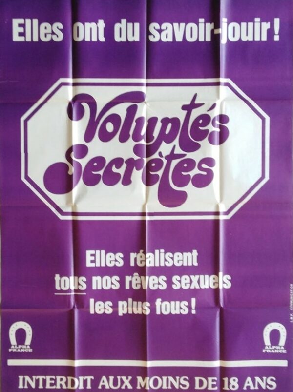 Voluptés secrètes.120x160