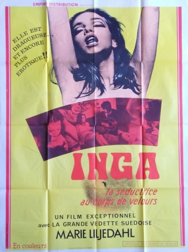Inga la séductrice au corps de velours.120x160