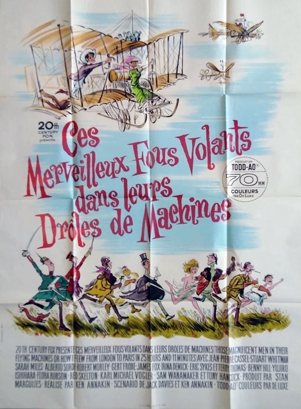 Ces merveilleux fous volants dans leurs drôles de machines.120x160
