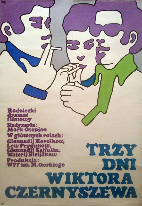 Trzy dni wiktora czernyszewa.3 jours de liste noire.59x84