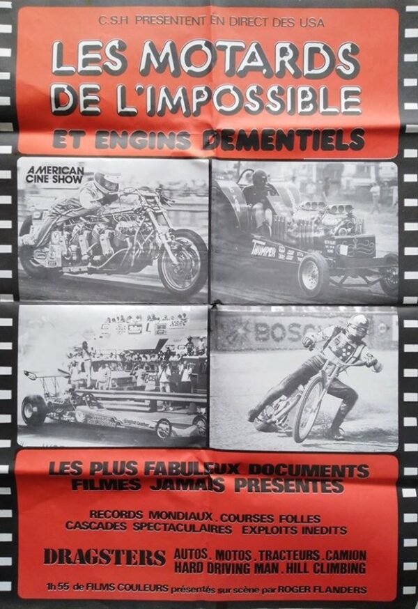 Motards de l'impossible (Les).68x98