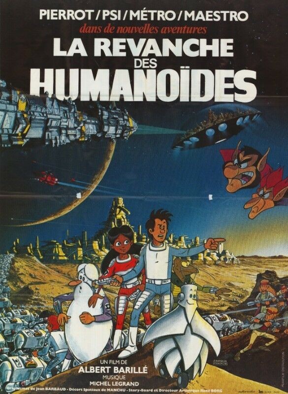 Revanche des humanoïde (La).120x160