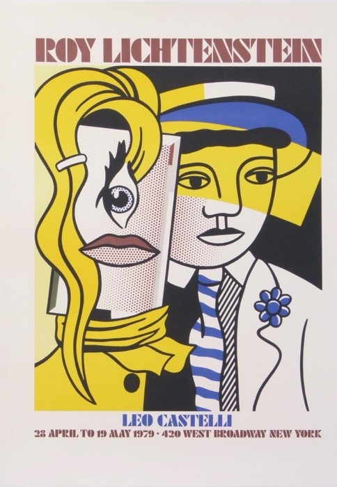 Roy Lichtenstein Léo Castelli.66x91