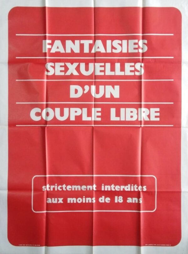 Fantaisies sexuelles d'un couple libre.120x160