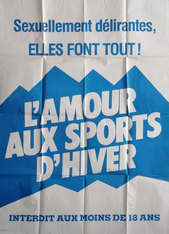 Amour aux sports d'hiver (L').120x160