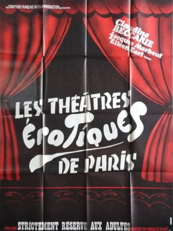 Théâtres érotiques de Paris.120x160