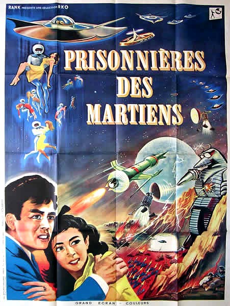Prisonnieres des martiens 120x160