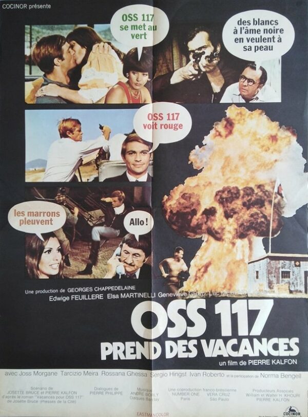 OSS 117 prend des vcances.60x80