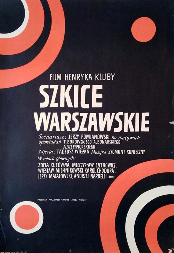 Szkice warszawskie.croquis de Varsovie.58x83