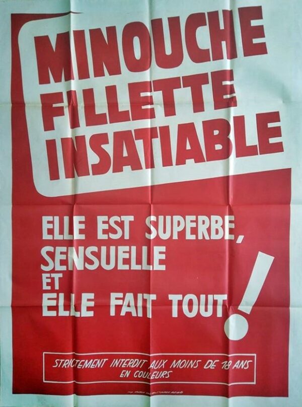 Minouche fillette insatiable.120x160
