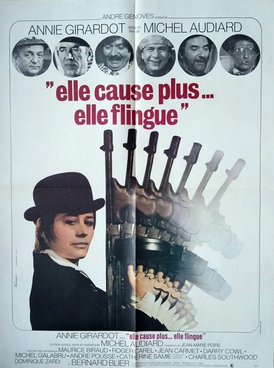 Elle cause plus elle flingue.60x80