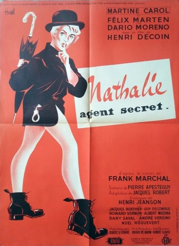 Nathalie agent secret.60x80