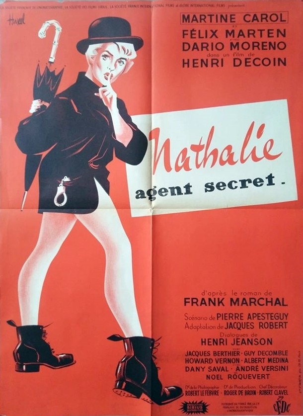 Nathalie agent secret.60x80