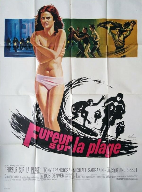 Fureur sur la plage.120x160