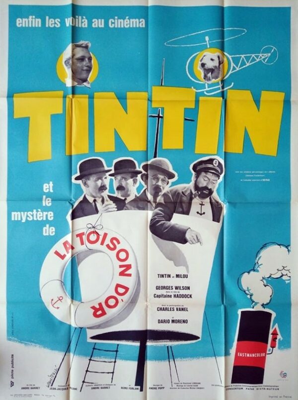 Tintin et le mystere de la toison dor 120x160