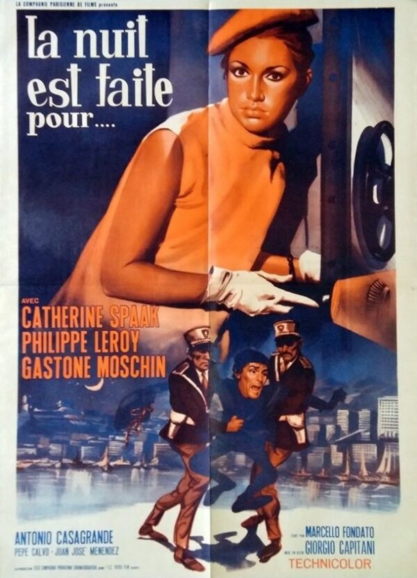 Nuit est faite pour...(La).60x80