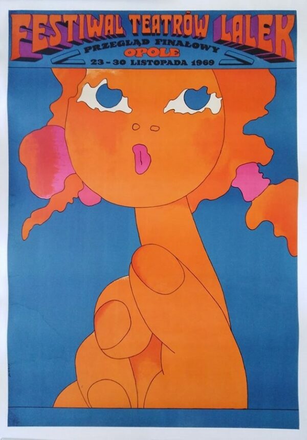 Festival de théâtre de marionnettes.Festiwal teatrow lalek.67x97