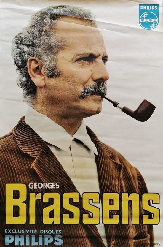 Georges Brassens.80x120