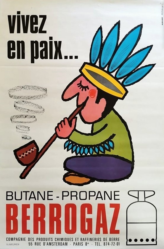 Vivez en paix butane propane Berogaz.80x120