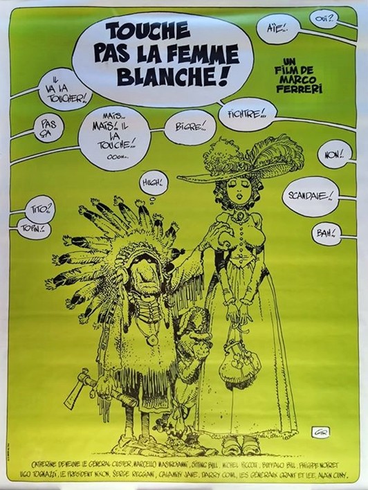 Touche pas la femme blanche.120x160