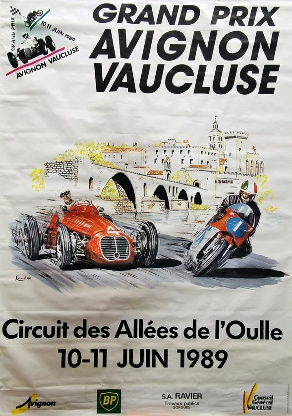 Grand prix Avignon Vaucluse 1989.120x170