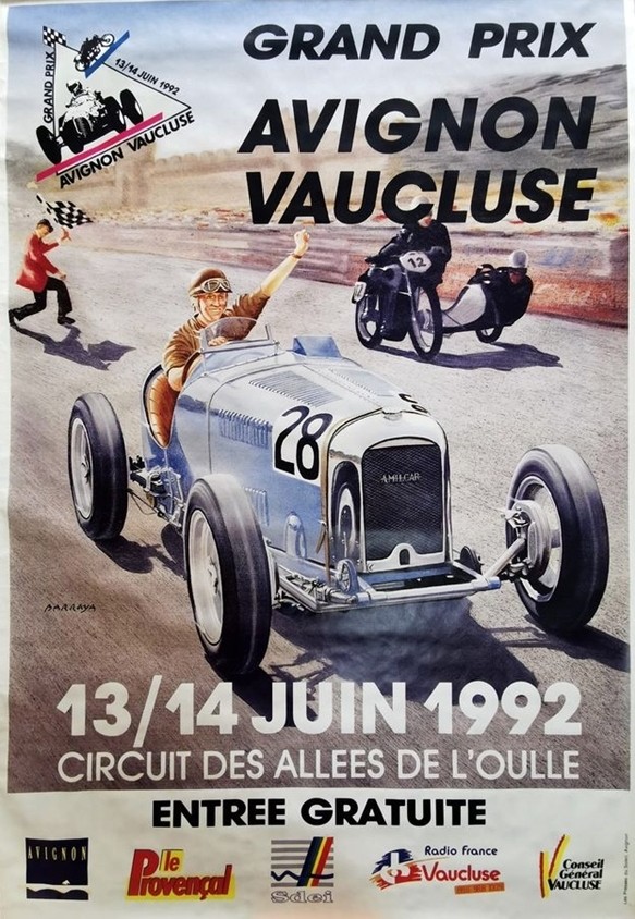 Grand prix Avignon Vaucluse 1992.120x175