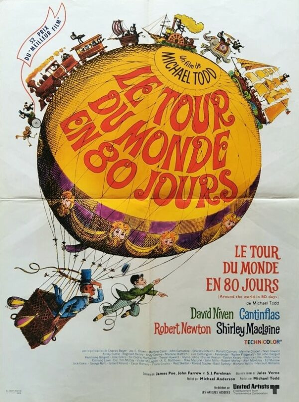 Tour du monde en 80 jours (Le).60x80