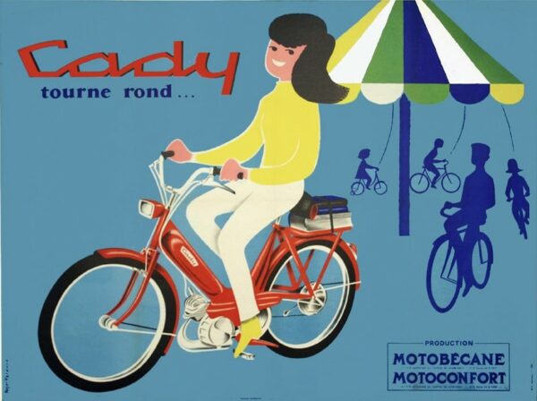 Cady motobécane motoconfort.80x60