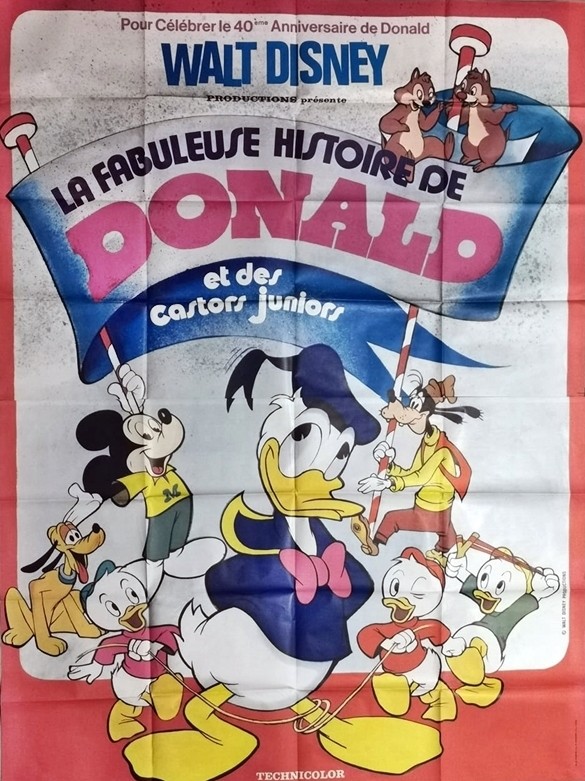 Fabuleuse histoire de Donald et des castors juniors (La).160x240