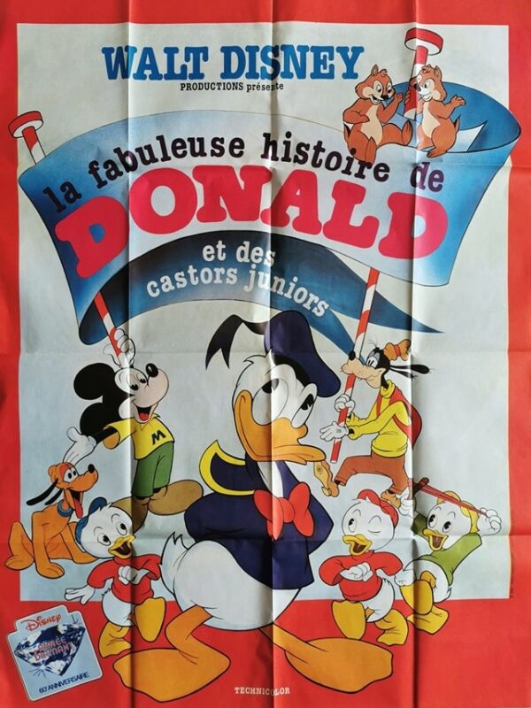 Fabuleuse histoire de Donald et des castors juniors (La).120x160