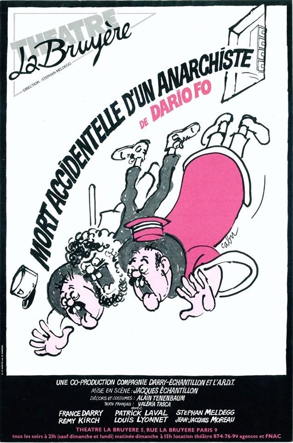 Mort accidentelle d'un anarchiste.100x150