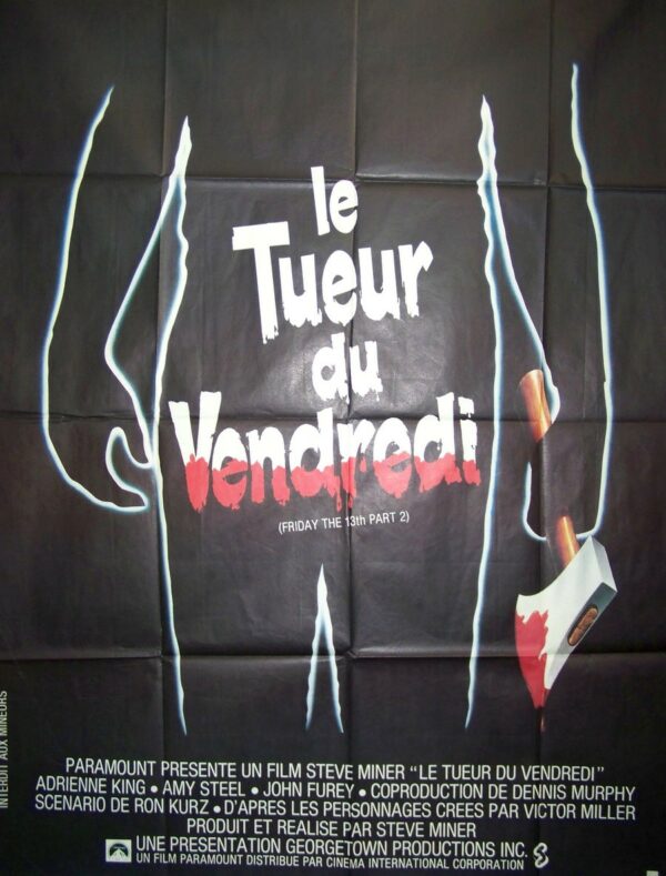 Tueur du vendredi (le) 40x60