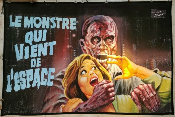 Monstre qui vient de l'espace (Le).200x300.toile bâche peinte