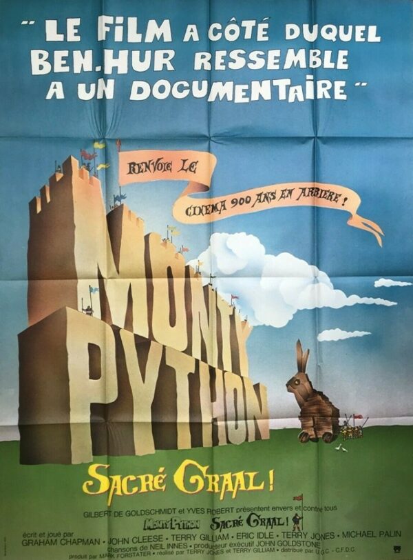 Monty python sacré graal 120x160