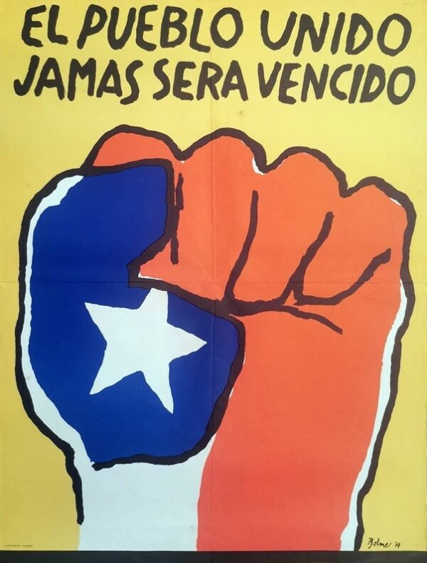 El pueblo unido jamas sera vencido 50x66