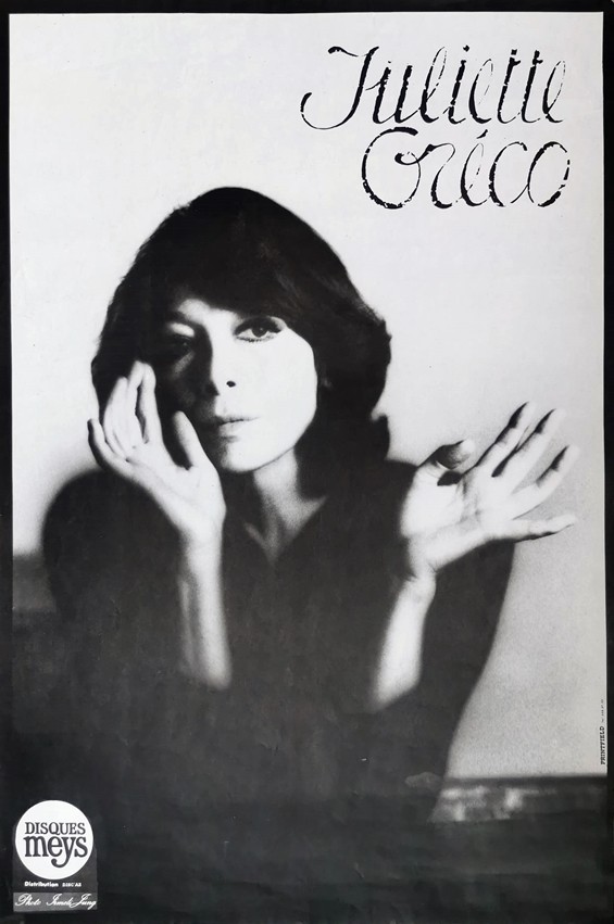 Juliette Gréco 38x56
