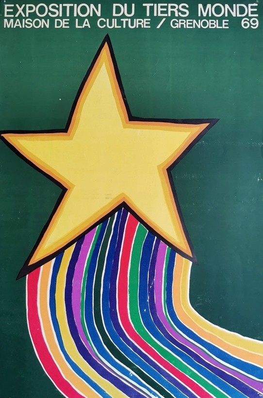 Exposition du tiers monde Grenoble 1969 40x60