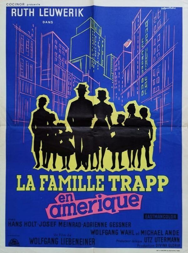 Famille Trapp en amérique (La) 48x65