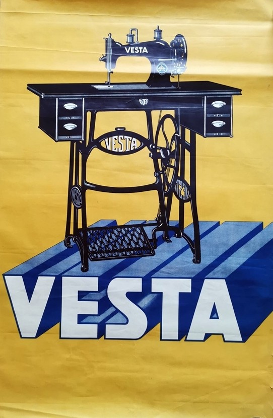 Vesta machine à coudre 60x90