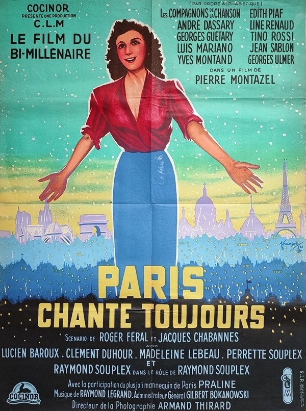 Paris chante toujours 60x80