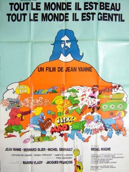 Tout le monde il est beau tout le monde il est gentil 120x160