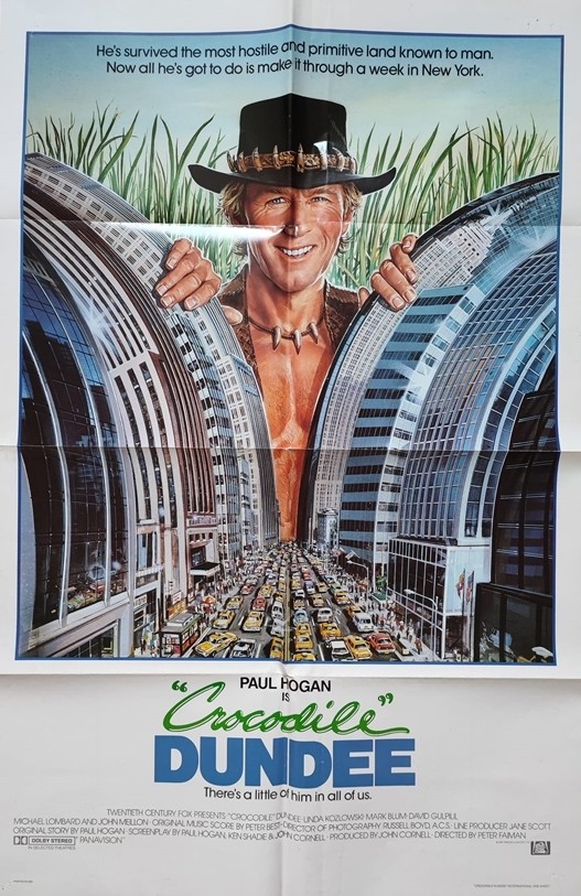 Crocodile dundee 70x100