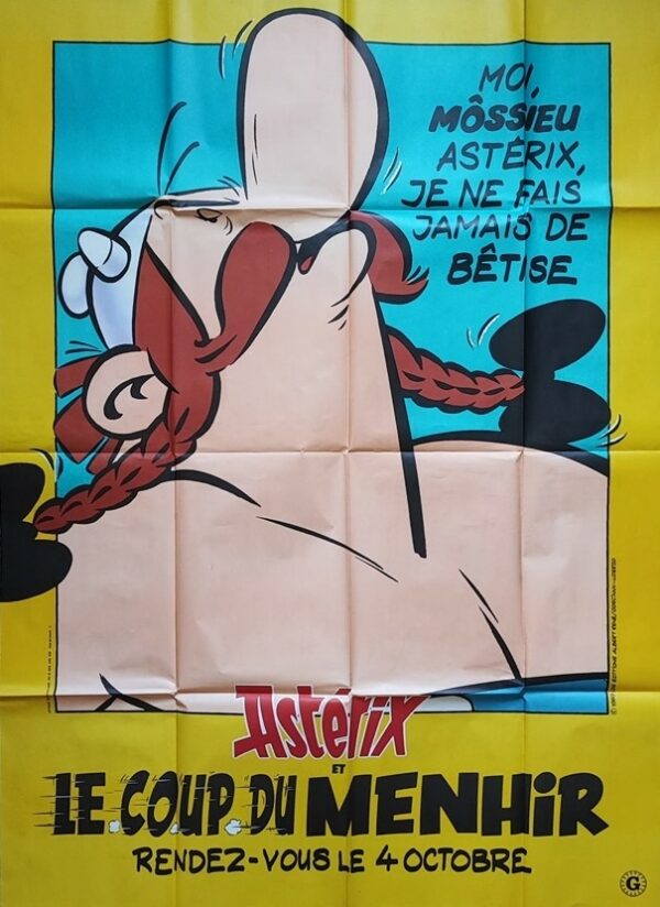 Astérix et le coup du Menhir 120x160