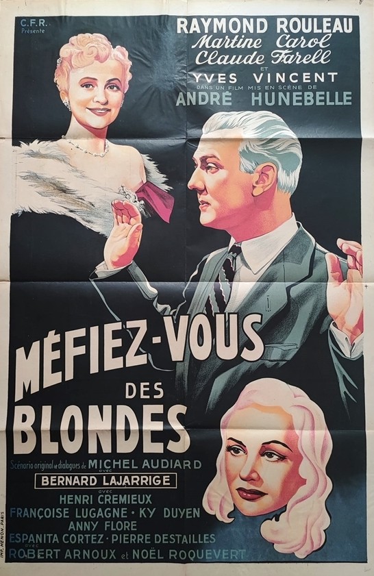 Méfiez vous des blondes 80x120