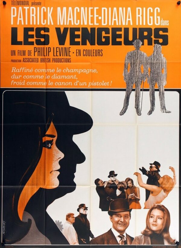 Chapeau melon et bottes de cuir les vengeurs 120x160