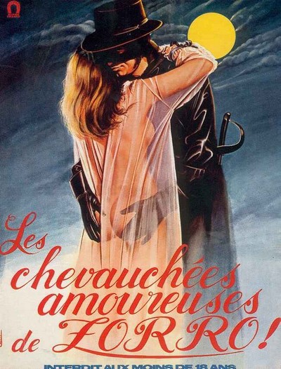 Chevauchees amoureuses de zorro (les) 120x160