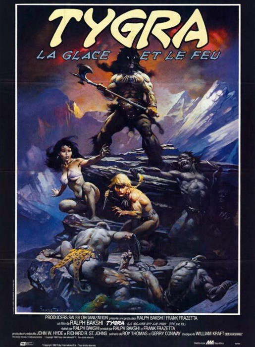 Tygra la glace et le feu 120x160