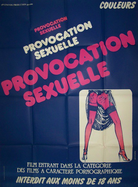 Provocation sexuelle 120x160